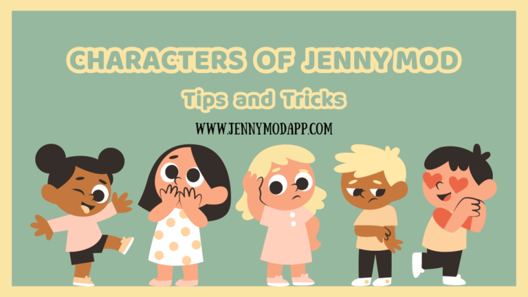 Characters of Jenny Mod